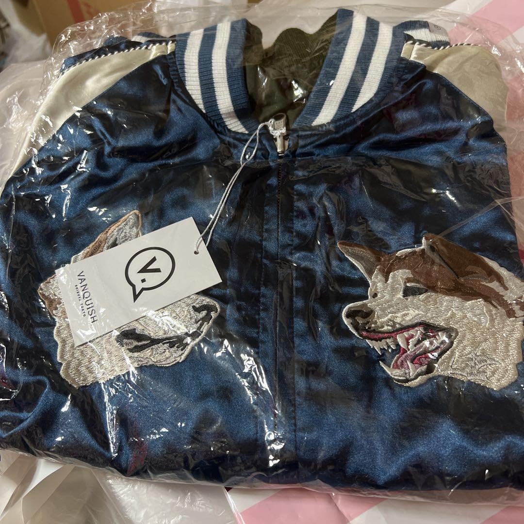 内田雄馬 VANQUISH Souvenir Jacket スカジャン メンズ ファッション